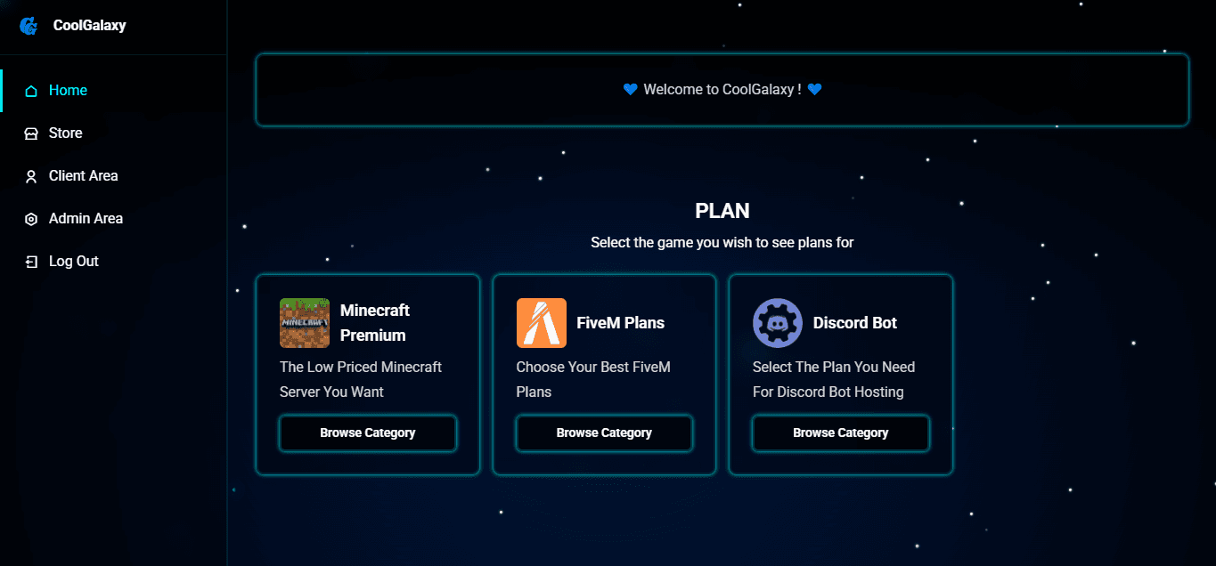 CoolGalaxy Billing Platform