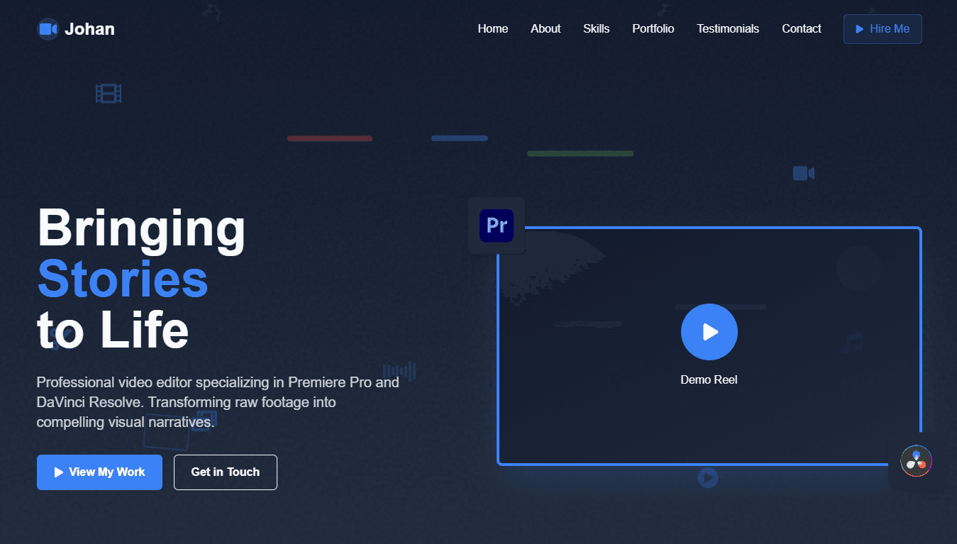 Johan Media Portfolio