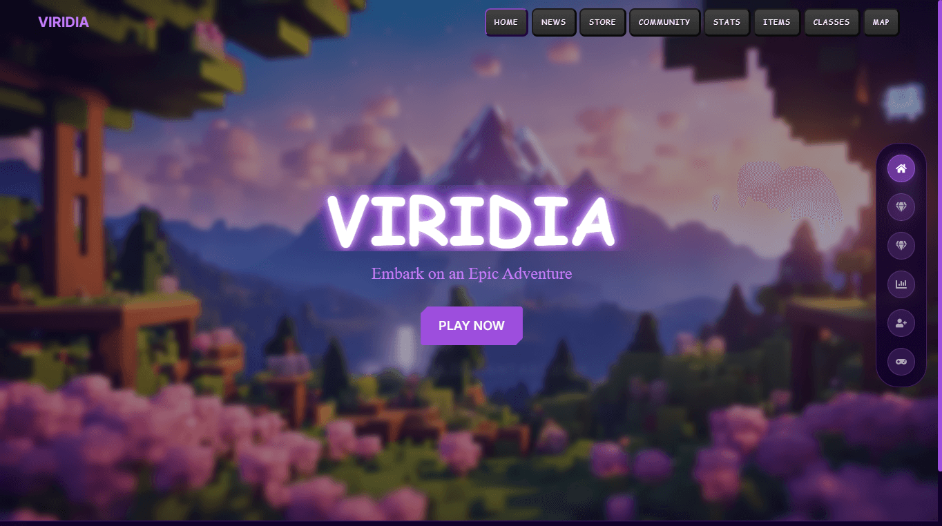 MinecraftMMO Website