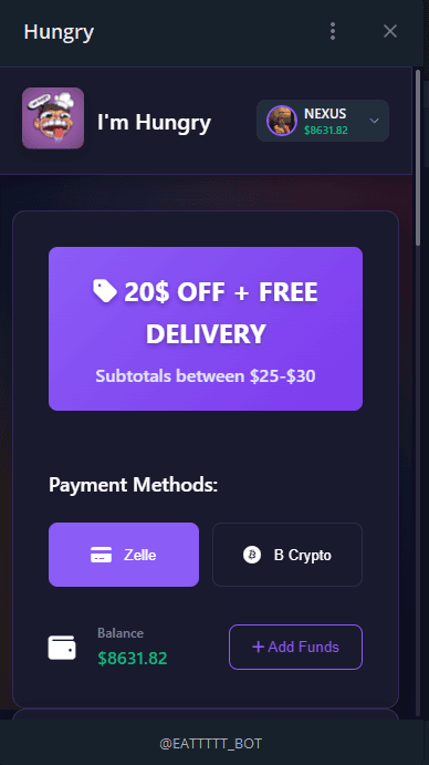 Uber Eats Bot Automation